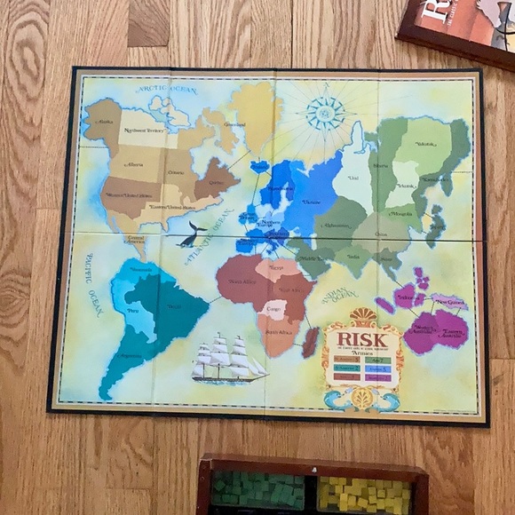 VINTAGE COLLECTION Risk Game - Picture 6 of 7